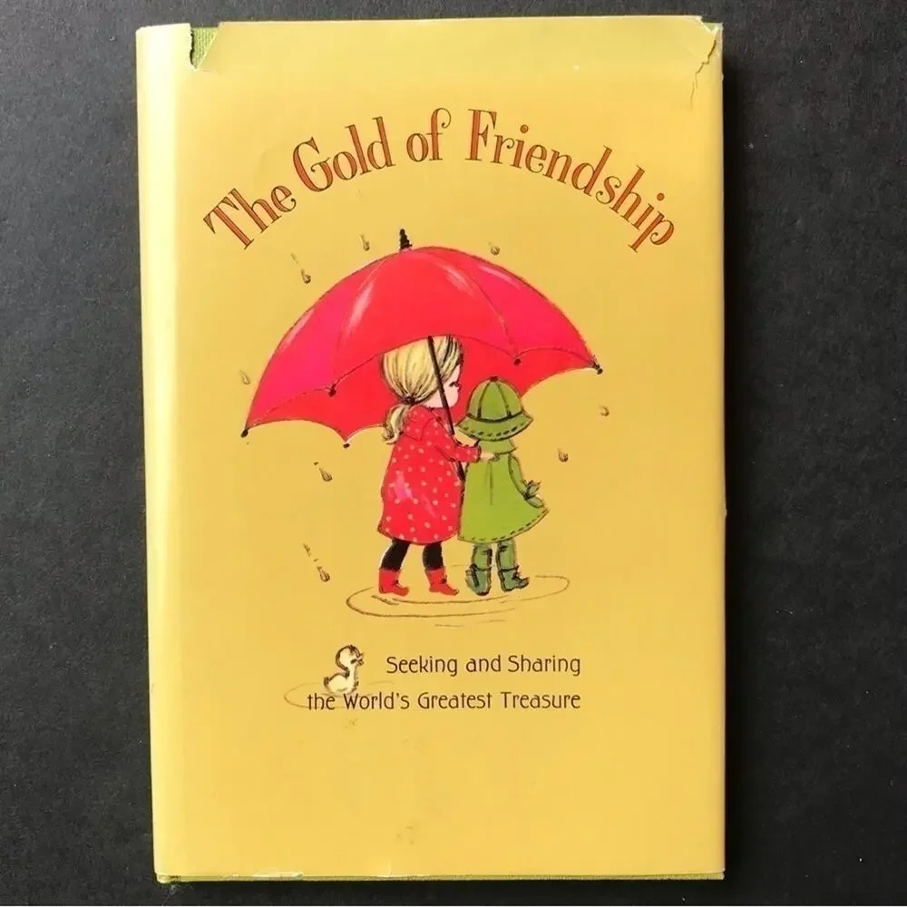 Vintage Joan Walsh Anglund Pair of Dolls and Book Set
